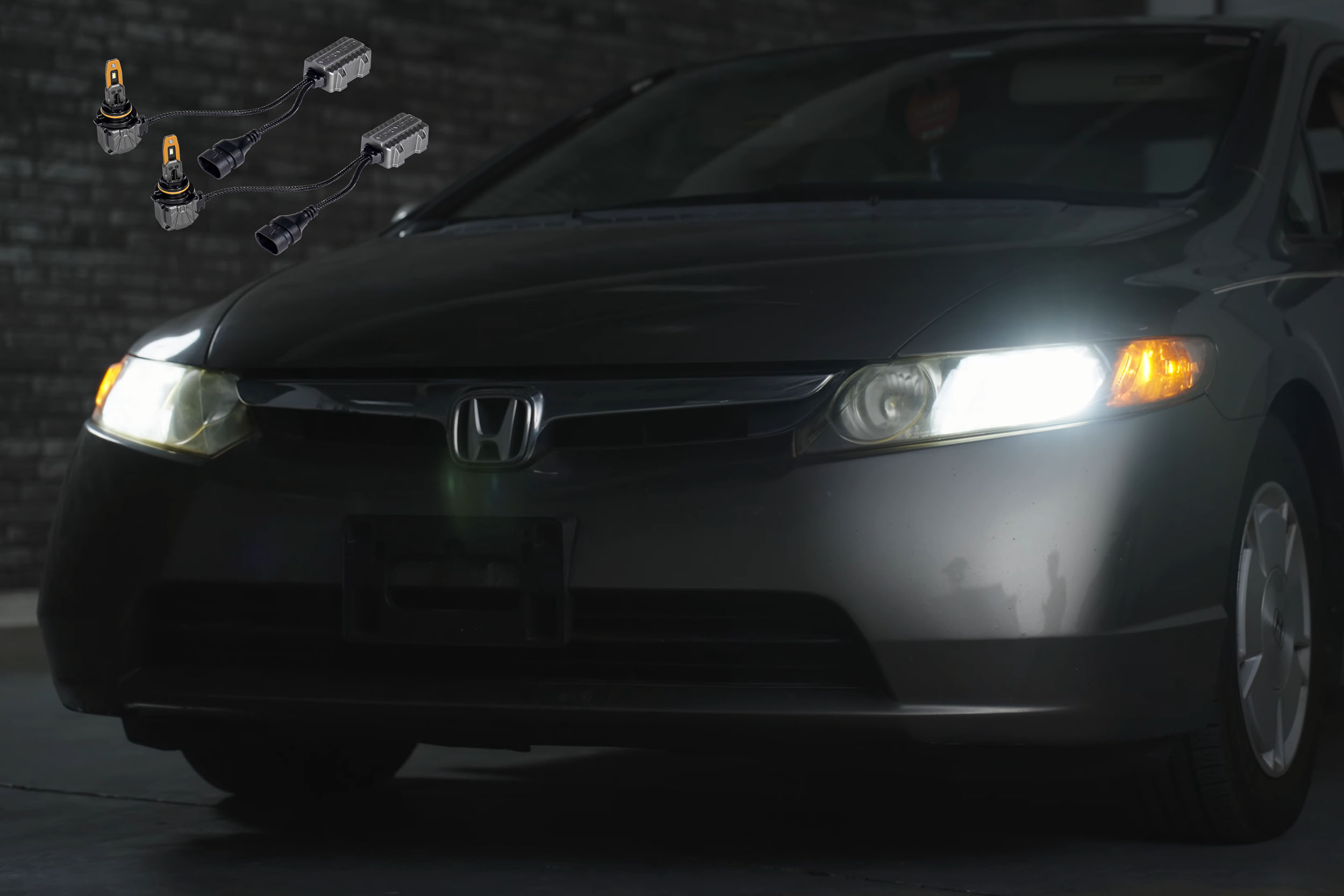 Honda Civic (06-11) 2Stroke 4.0 LED Low Beam Bulbs